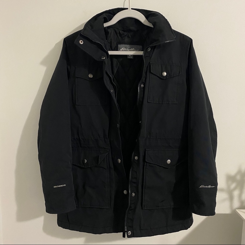 Eddie Bauer black winter coat